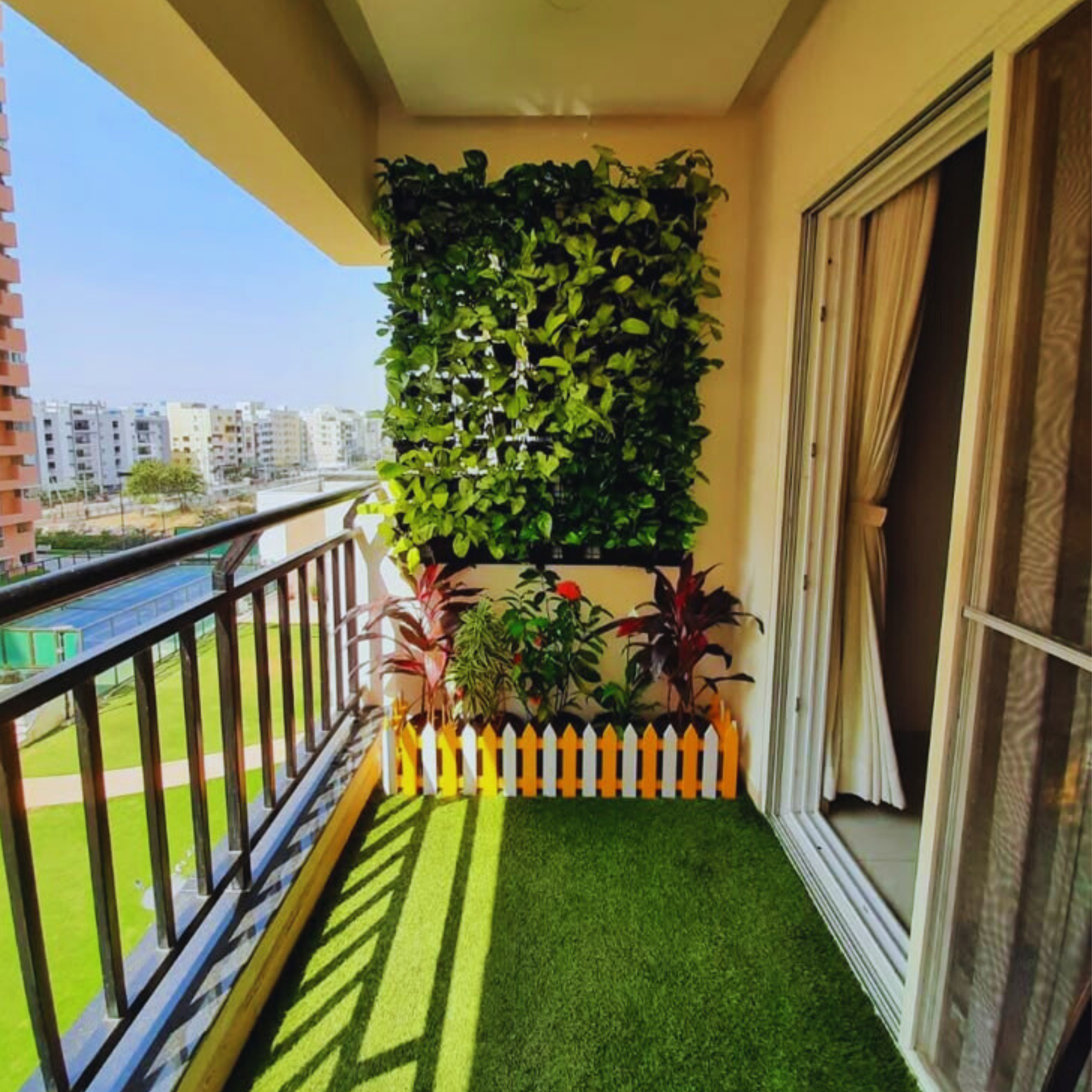 balcony garden service by treemendous plant pvt ltd